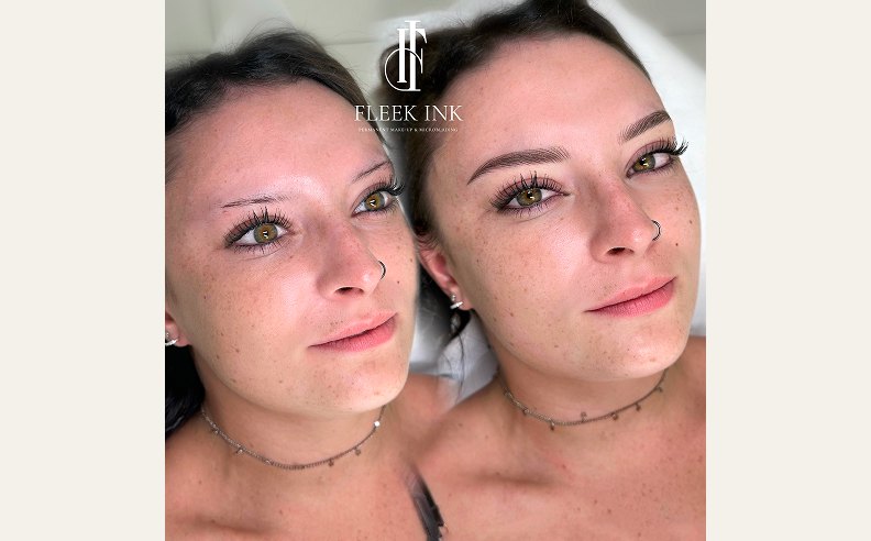 Augenbrauen Vorher-Nachher: ausdrucksstarker, natürlicher Look