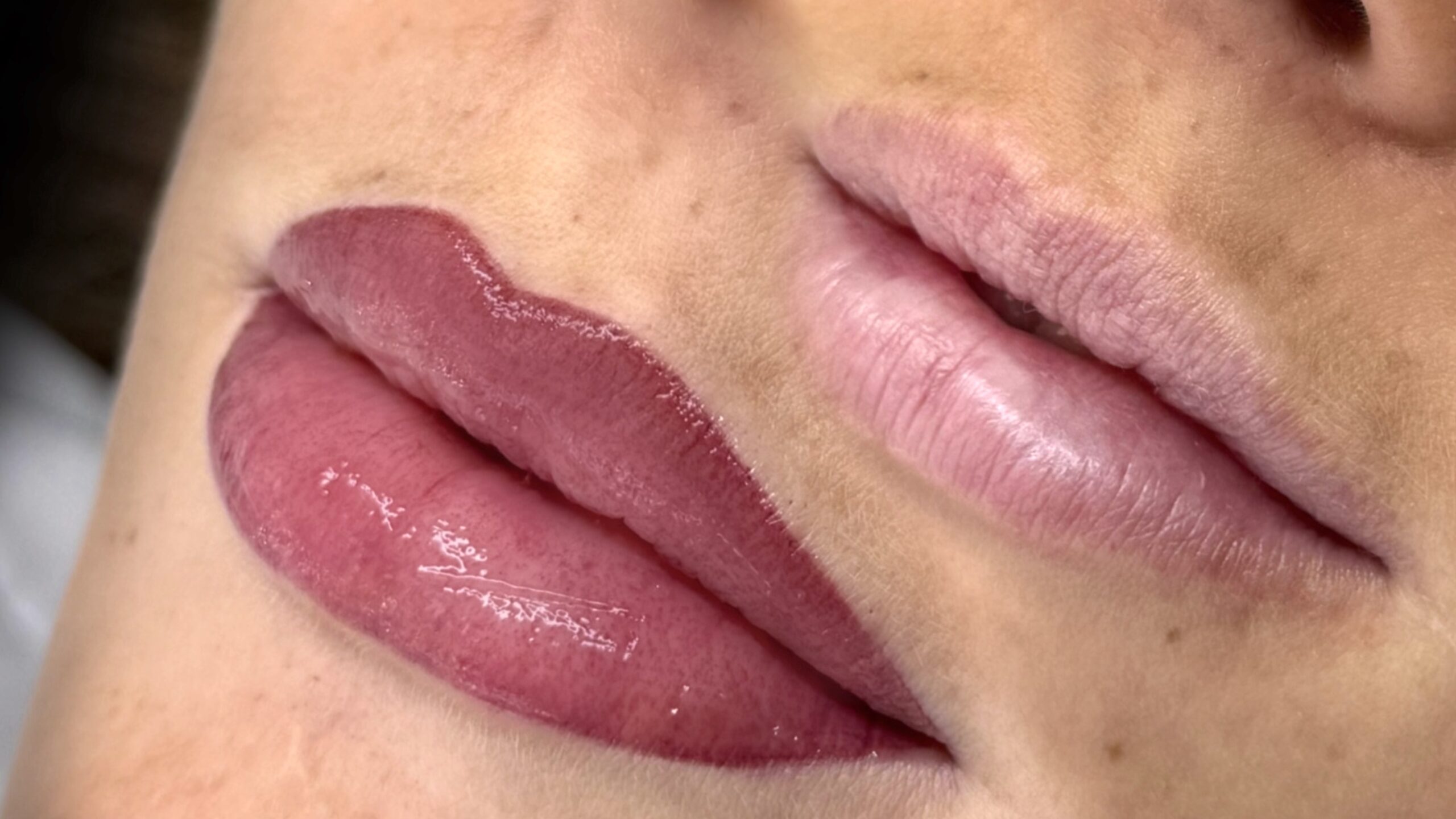 Lip Blush Ergebnis: sanft betonte Lippenkontur, Fleek Ink Zürich